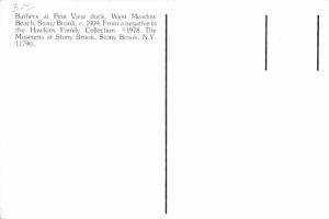 Bathers at Pine View Dock - Stony Brook, New York