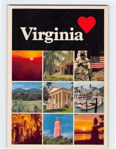 Postcard Virginia