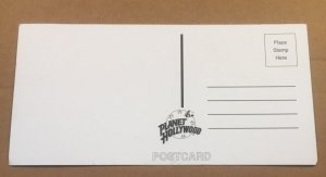UNUSED POSTCARD - ALMOST 7 LONG - PLANET HOLLYWOOD