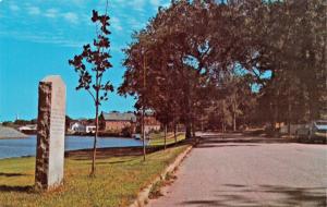 WESTERLY RI~MARGIN ST-SILAS GREENMANS SHIPYARD-PAWCATUCK RIVER POSTCARD 1960s