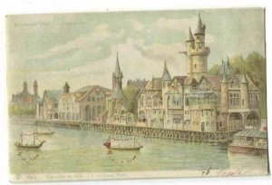 Postcard Exposition Paris France 1900 Le Vieux Paris