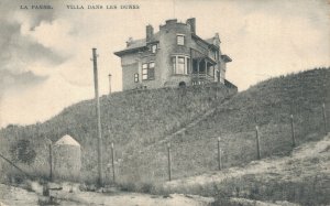 Belgium Le Panne Villa Dans Les Dunes De Panne Vintage Postcard 07.14