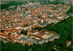 Regensburg, Danube River, Germany, Castle Postcard