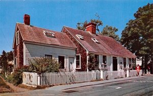 Oldest House in Provincetown, Massachusetts Built in 1746.