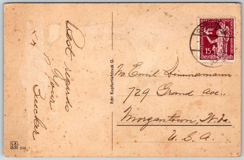 Berlin Germany 1930 Postcard Berlin Kaiser Friedrich Museum