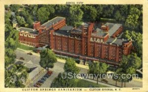 Clifton Springs Sanitarium - New York NY  