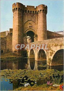 Modern Postcard Parthenay Deux Sevres St Jacques Tower