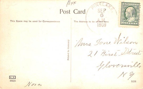 West end of Hotel Canada Lake, New York