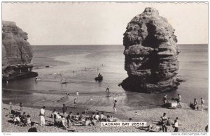 RP, People Bathing, Ladram Bay, Devon, England, UK, 1920-1940s