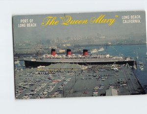 M-199453 Superliner Queen Mary at Pier E Long Beach California USA