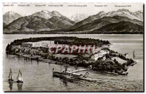 Old Postcard Herreninsel im Chiemsee