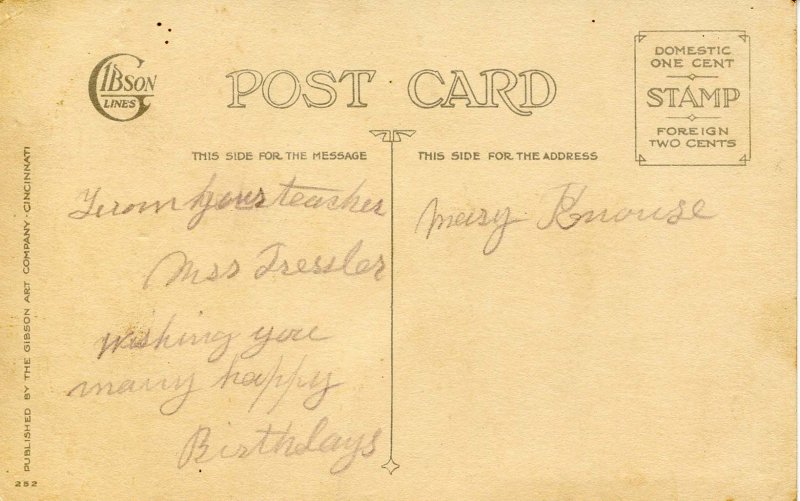 Greeting - Birthday  Artist: M. Dulk