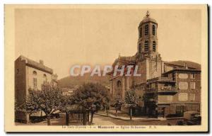 Postcard Old Mazamet Eglise St Savior