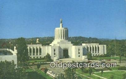 Salem, Oregon, OR State Capital USA postal used unknown 