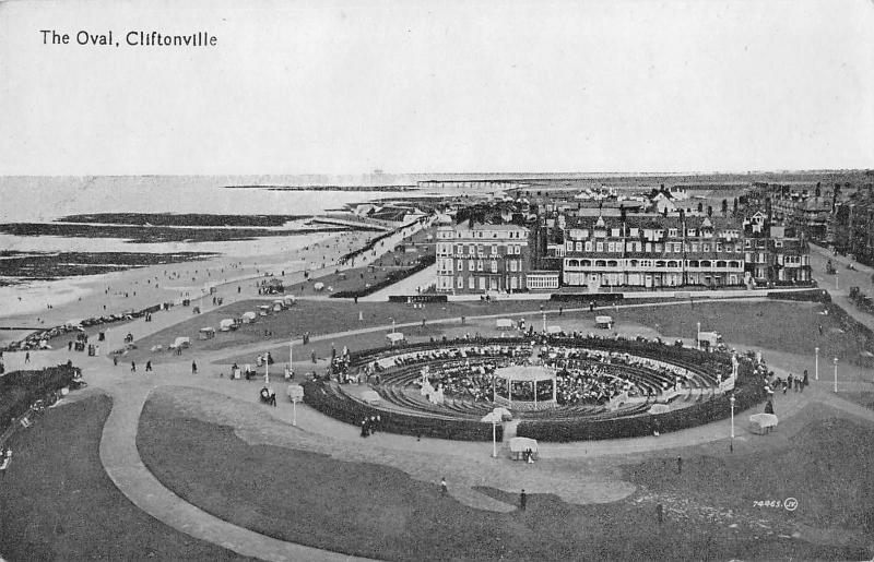 uk103 the oval cliftonville real photo uk