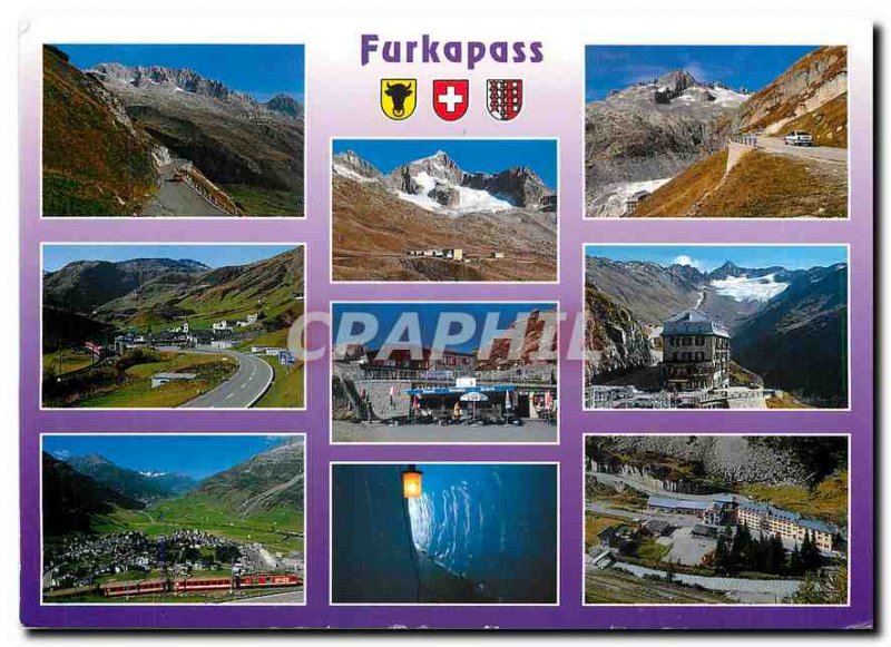 Postcard Modern Furkapass