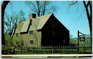 Postcard - The John Whipple House, Ipswich, Massachusetts, USA