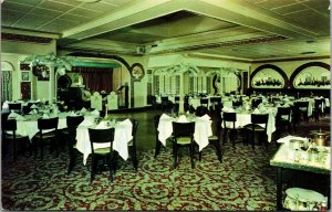 Vtg West Orange New Jersey NJ The Moresque Restaurant 1950s Postcard