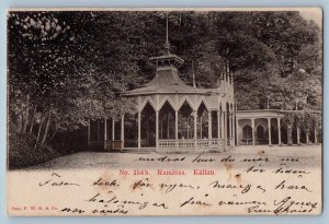Ramlosa Helsingborg Sweden Postcard Big Bandstand View c1905 Posted Antique