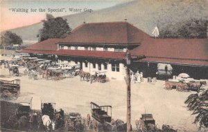 Delaware Water Gap Pennsylvania Train Station Vintage Postcard AA50908