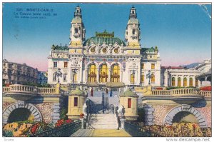 Monaco , Monte-Carlo , Le Casino (cote sud) , PU-1910