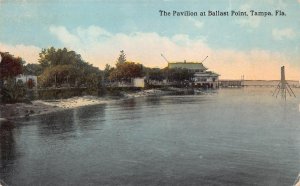 THE PAVILION AT BALLAST POINT TAMPA FLORIDA POSTCARD (c.1910)