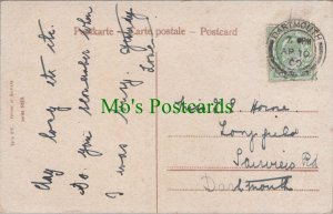Genealogy Postcard - Horne, Longfield, Fairview Road, Dartmouth, Devon GL964
