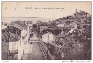 Cannes, Vue sur le Mont Chevalier et les Iles, France, 00-10s