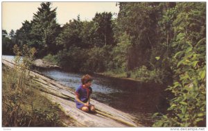 CHUTE ST-PHILIPPE, Quebec, Canada, UP-1986