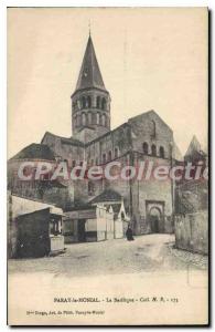 Old Postcard Paray Monial Basilica