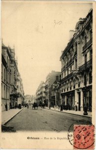 CPA ORLÉANS - Rue de la Republique (241351)