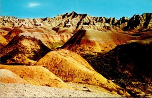 South Dakota Badlands National Park Rock Formations