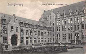 BR42463 Passy Froyennes la cour d entree dy pensionnat belgium