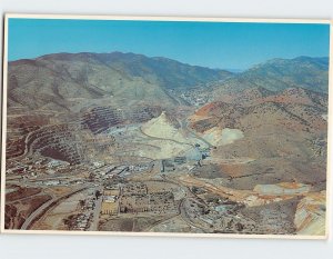 Postcard Phelps Dodge's Lavender Open-Pit Copper Mining Operation, Arizona