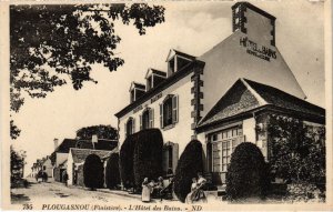 CPA Plougasnou - L'Hotel des Bains (1033286)