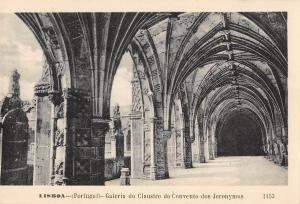 BR45762 galeria do claustro do convento dos jeronymos Lisboa portugal