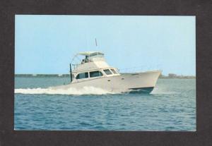 NC Charterboat Tripoli Boat Fishing Atlantic Beach North Carolina Postcard