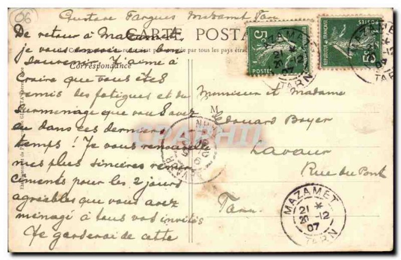 Lacolle on Wolf Old Postcard General view