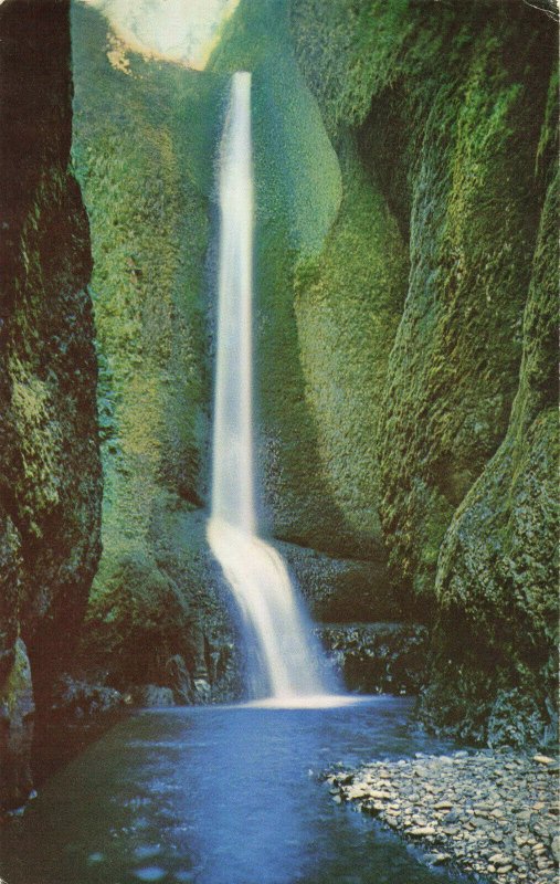 Postcard Oneonta Falls Oneonta Gorge Columbia River