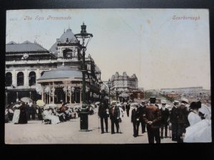 Yorkshire: Scarborough, The Spa Promenade showing Band Stand c1906