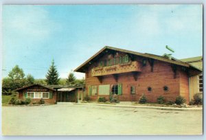 c1972 Wilmot Ohio OH Postcard Alpine Cheese Factory Coffee Shop Route 62 Posted