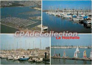 Modern Postcard La Rochelle Marina
