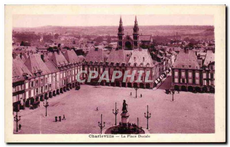 Charleville - Place Ducale - Old Postcard