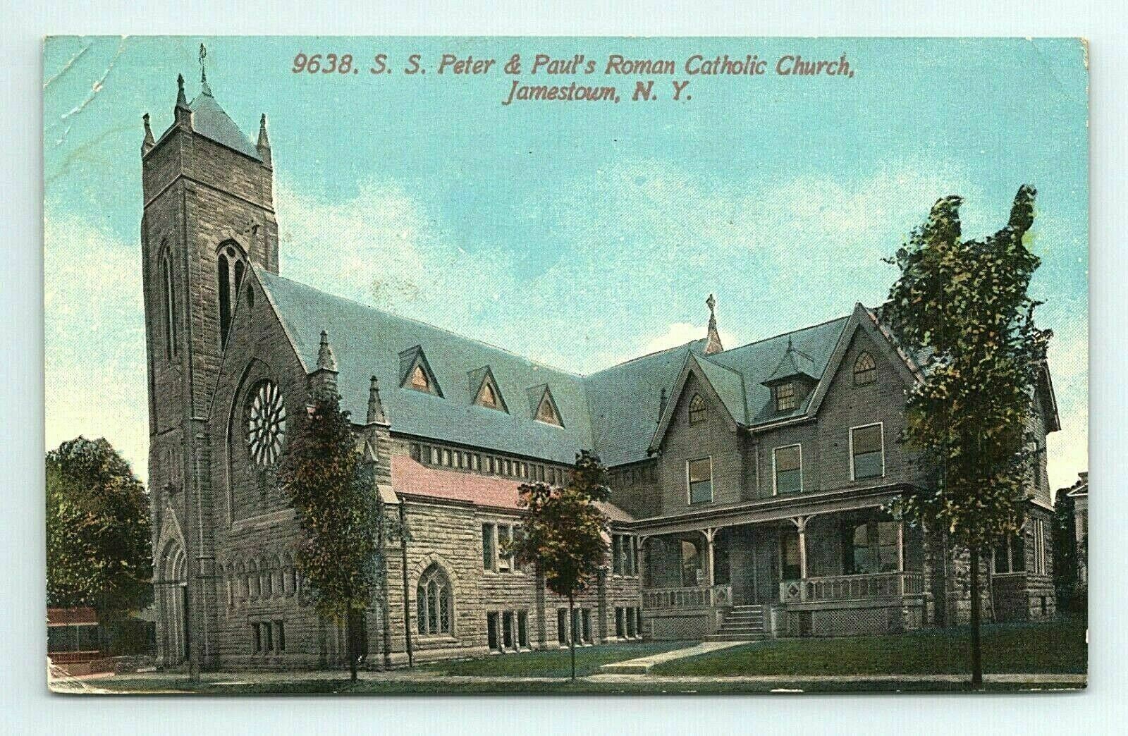 S.S. Peter & Paul's Roman Catholic Church Jamestown New York NY