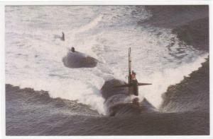 USS Haddo SSN 604 Attack Submarine US Navy postcard