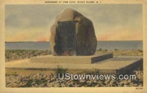 Monument, Cow Cove - Block Island, Rhode Island RI  