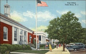 Toms River New Jersey NJ Post Office Mailbox Vintage Postcard