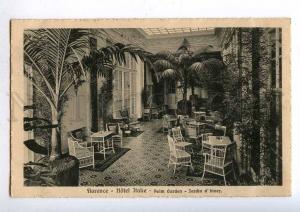 191998 ITALY FLORENCE Hotel Italie ADVERTISING RPPC to RUSSIA