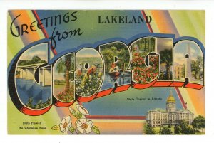 GA - Lakeland. Large Letter Greetings