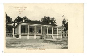 MO - St Louis. 1904 World's Fair, Mississippi State Building